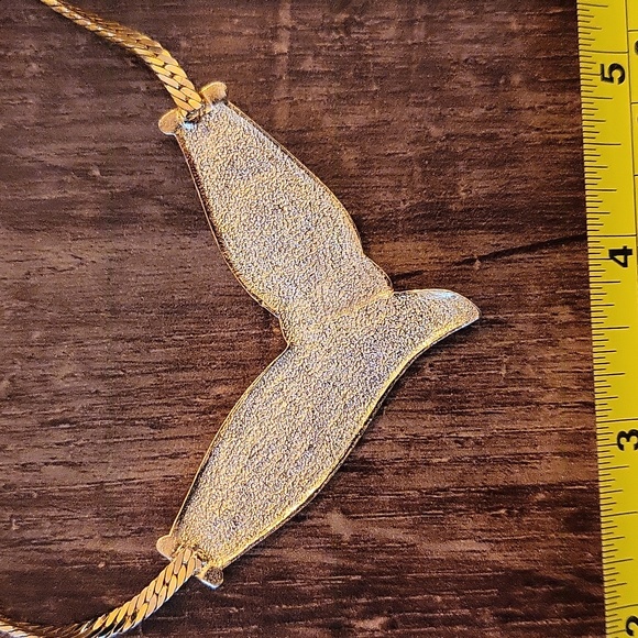 Vintage Red V Necklace - Picture 4 of 7